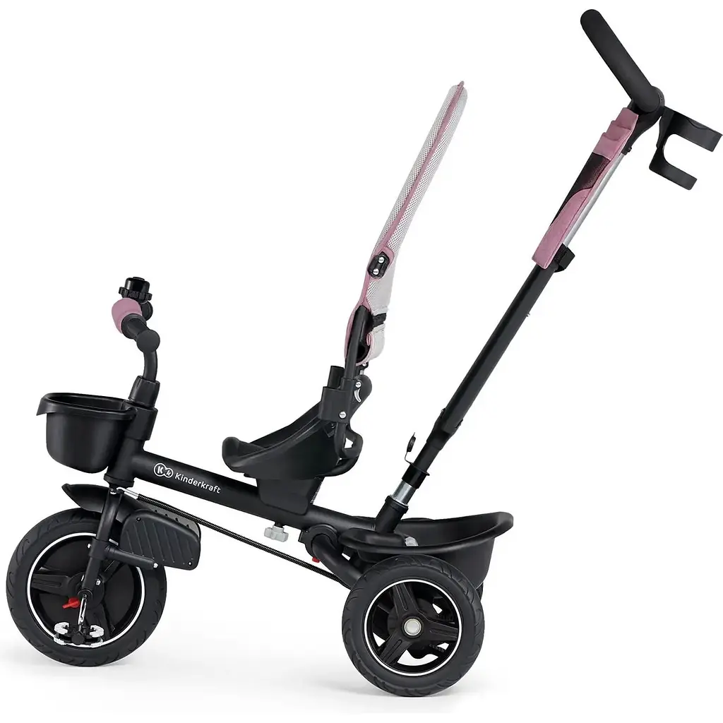 Трехколесный велосипед Kinderkraft Spinstep Mauvelous Pink розовый (KRSPST00PNK0000) - фото 6