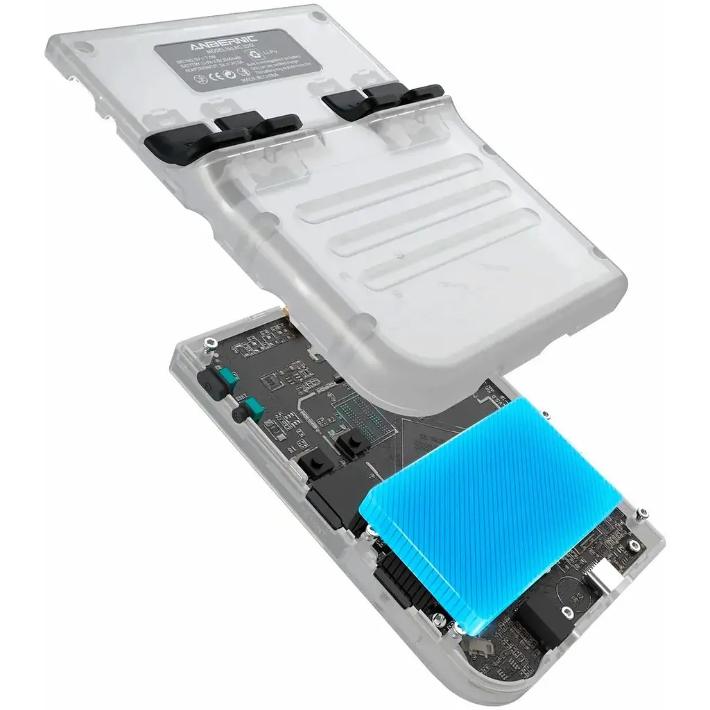 Ретро игровая приставка Anbernic RG35XX 64GB Transparent White [102902] - фото 11