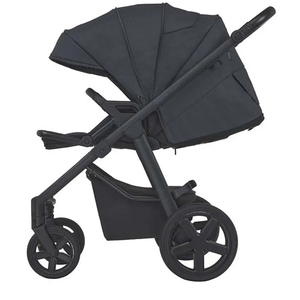 Коляска Espiro Husky XL 2023 17 Graphite Wind, універсальна 2 в 1, графітова (206764) - фото 7