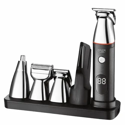 Набір для стрижки Adler AD-2946, Black, 5в1, 3-20мм, LCD-дисплей, робота від акумулятора - фото 6