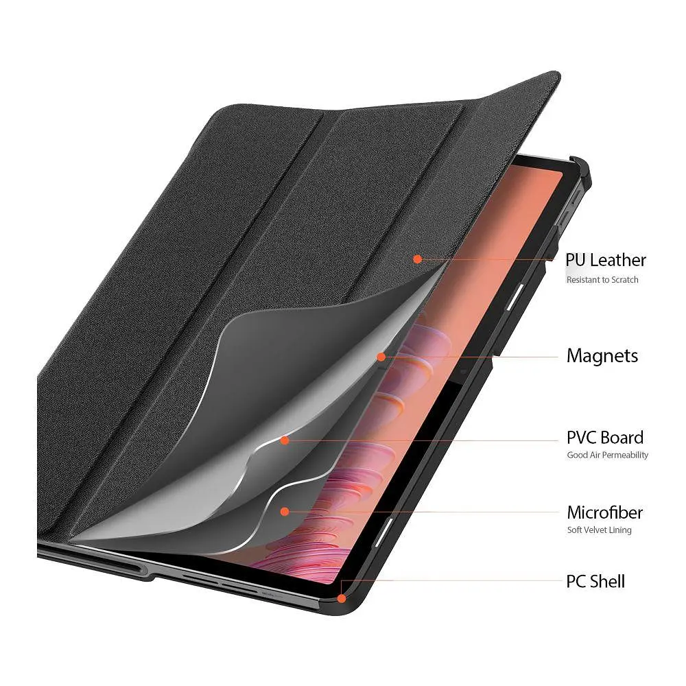 Чохол Dux Ducis Domo обкладинка для планшета Lenovo TAB Plus TB-351 11.5" чорний - фото 4