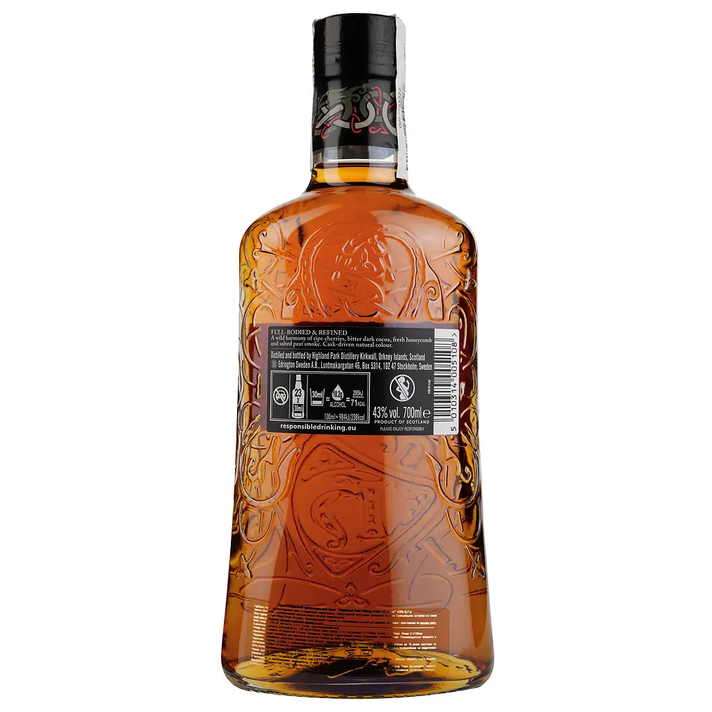Віскі Highland Park 18 yo Single Malt Scotch Whisky, 43%, 0,7 л (162099) - фото 2