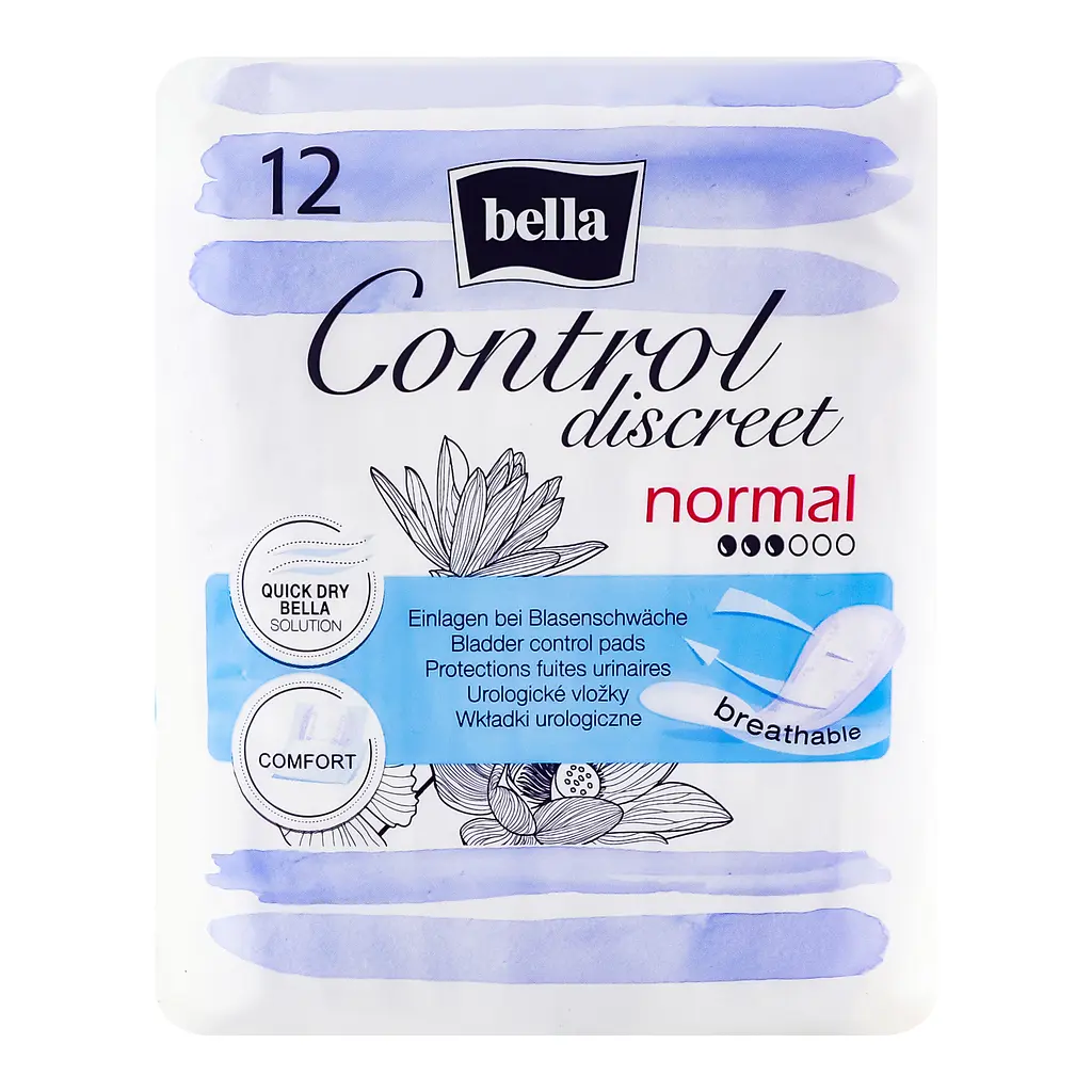 Прокладки урологічні Bella Control Discreet Super Normal 12 шт. - фото 2