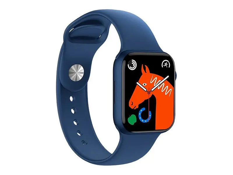 Смарт-годинник Smart Watch HW68 mini Blue - фото 3