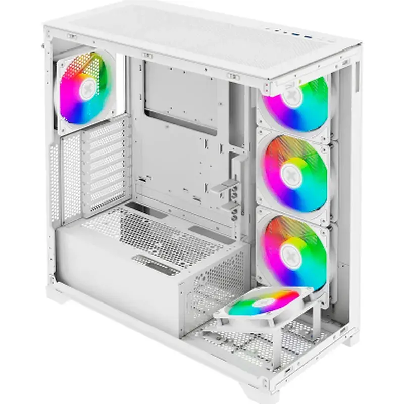 Корпус для ПК Xilence GLEAM ARGB X818.W.ARGB (XG271_X818.W.ARGB) - фото 2