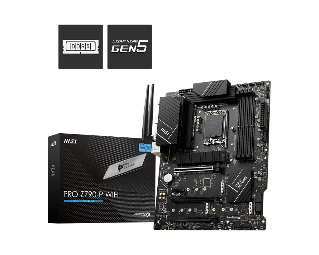 Материнська плата MSI Z790-P Pro Wi-Fi LGA 1700 (PRO Z790-P WIFI) - фото 4