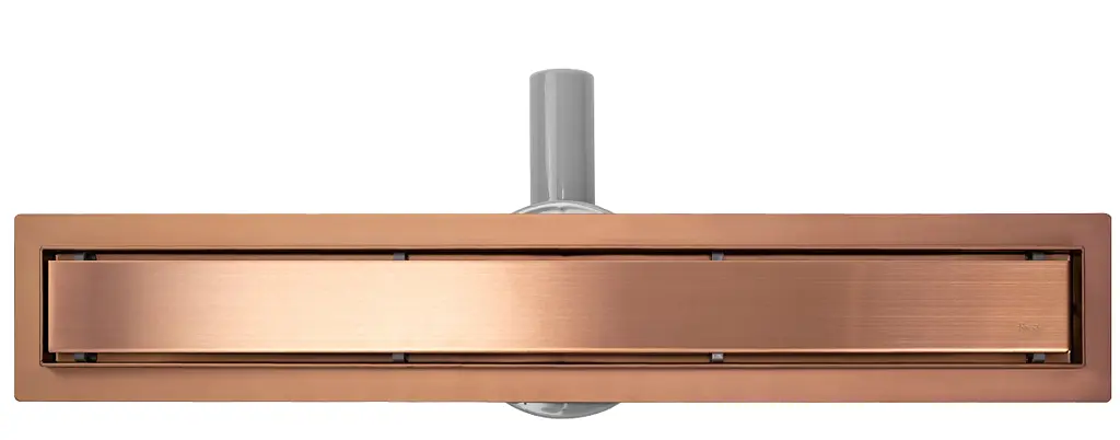 Душовий канал Rea Pure Neo 80 см brushed copper REA-G8022 - фото 9