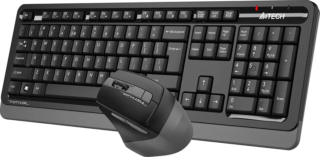 Комплект клавиатура и мышь A4Tech Fstyler FG1035 Grey [99001] - фото 4