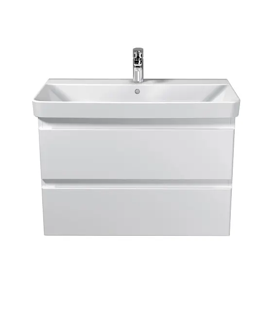 Тумба Мойдодир Unik 80-A Білий з умивальником Vivace 80 Білий - фото 4