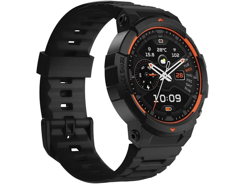 Смарт-годинник Black Shark GS3 Sport BS-W2402 Lava Black - фото 3