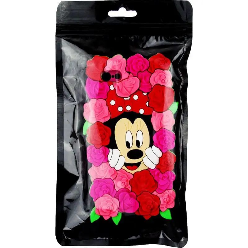 Чохол-накладка Toto TPU Fluffy Case IPhone 5/5S/SE Mini Mouse Pink - фото 2