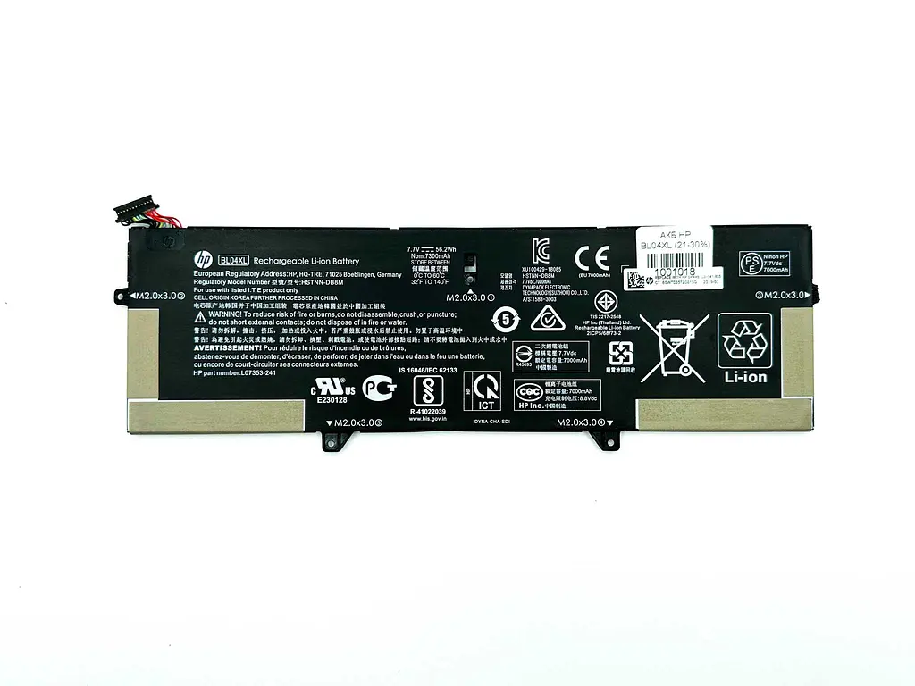 Акумулятор HP BL04XL HP EliteBook X360 1040 G5 G6 21-30%