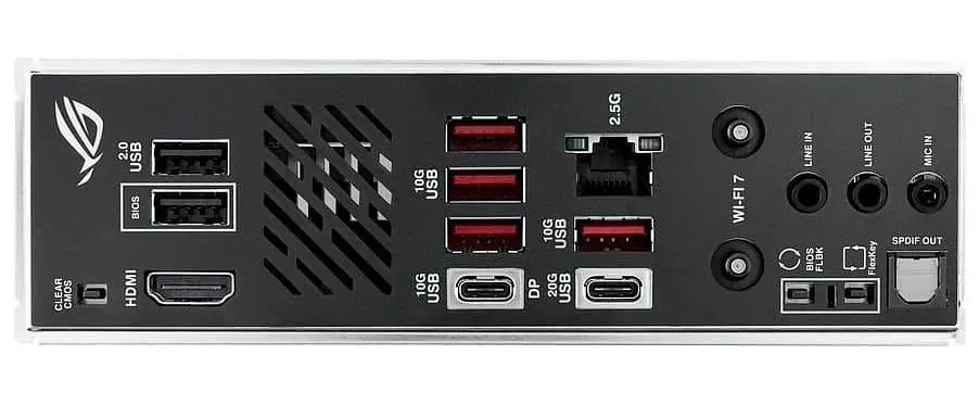 Материнська плата ASUS ROG STRIX B850-I GAMING WIFI (ROG STRIX B850-I GAMING WIFI) (Socket AM5, AMD B850, Mini-ITX) - фото 9