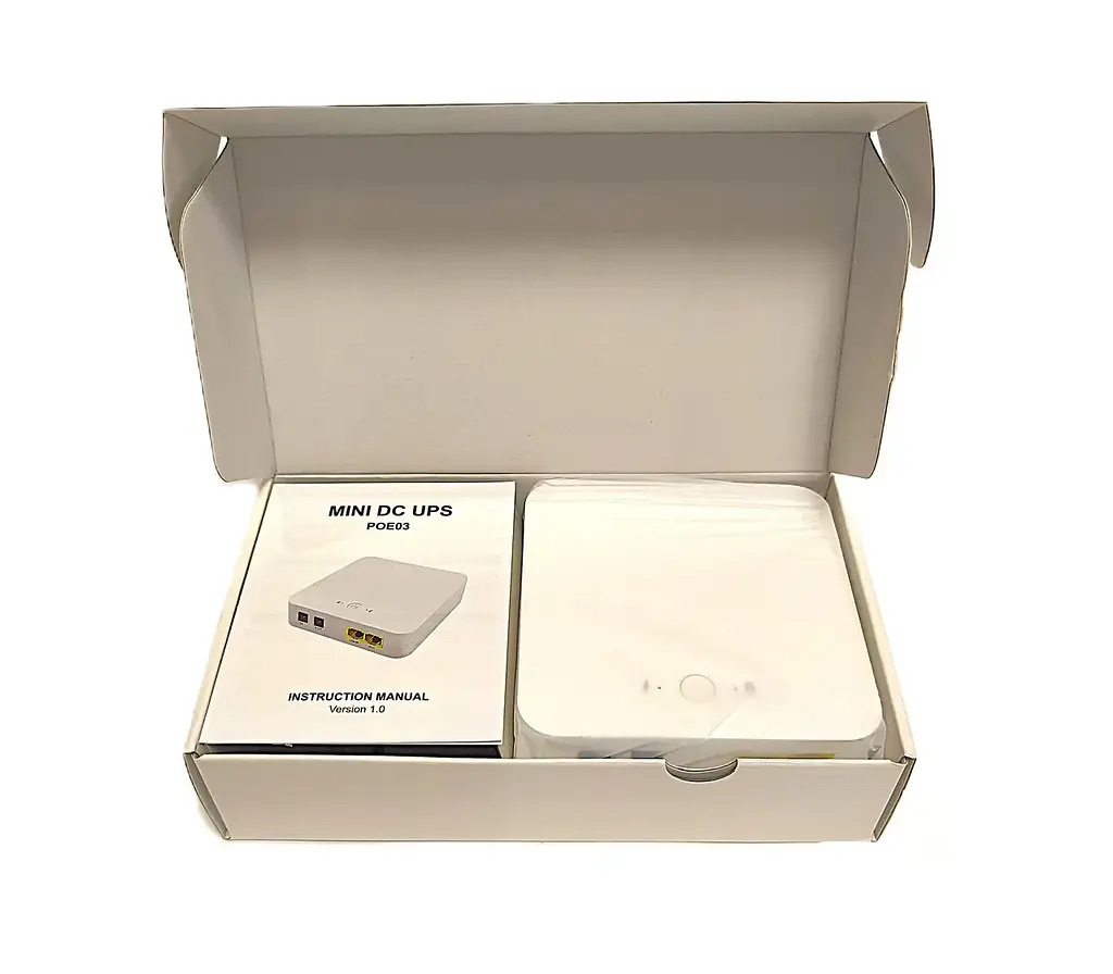 Міні ДБЖ для роутера DC UPS 7800 мАг, 5V/9V/12V, PoE 24V 0.6A, Li-ion 18650, захист OVP/OCP/SCP - фото 8