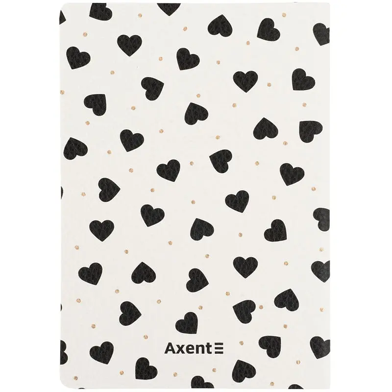 Книга записна Axent Partner Black&White A5 60 аркушів у клітинку (8710-7-A) - фото 3