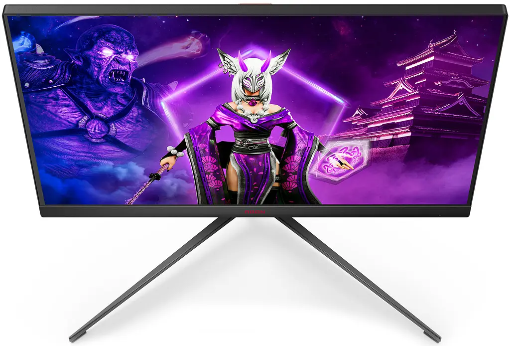 TFT 27" AOC AGON AG274QS, QHD, IPS, 300Гц, 1мс, 2x HDMI, 2x DP, USB-hub, HAS, Pivot, колонки, чорний - фото 7