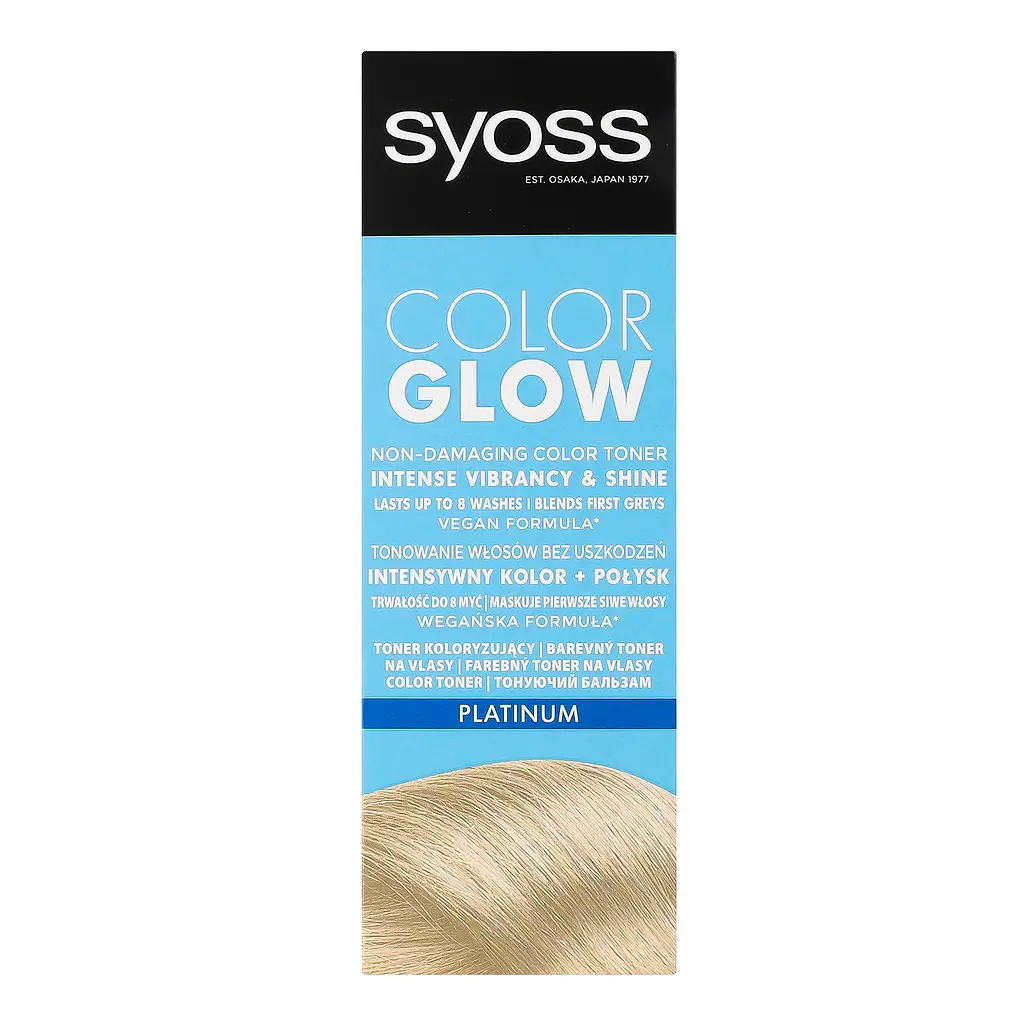 Тонувальний бальзам для волосся Syoss Color Glow, Платиновий Блонд, 100 мл (2806373) - фото 2