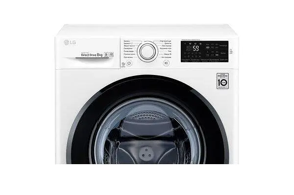 Стиральная машина LG F4J5TN9W фронтальная загрузка 8 кг/1400 об. в мин./глубина 56 см/ A+++ (F4J5TN9W) - фото 5