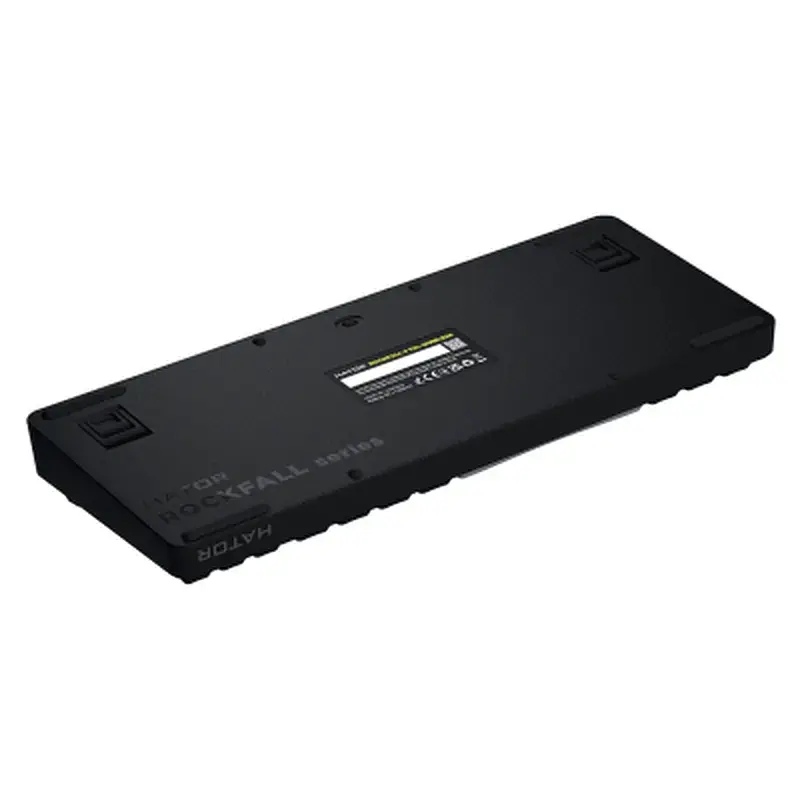 Клавіатура Hator Rockfall 3 Mecha TKL QMK/VIA Orange Wireless Black (HTK850UA) - фото 5
