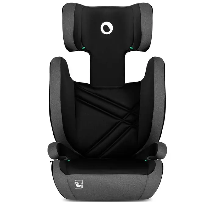 Автокрісло Lionelo Hugo I-Size Black Grey, 15-36 кг, сіре (LO-HUGO I-SIZE BLACK GREY) - фото 4