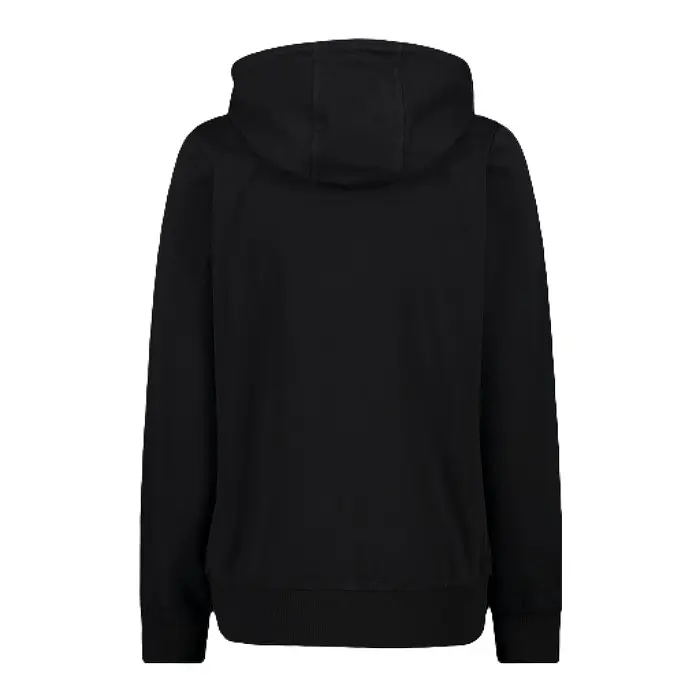 Кофта CMP Women's Full Zip Hoodie Black XXS (1097-32D8016-U901 34) - фото 2