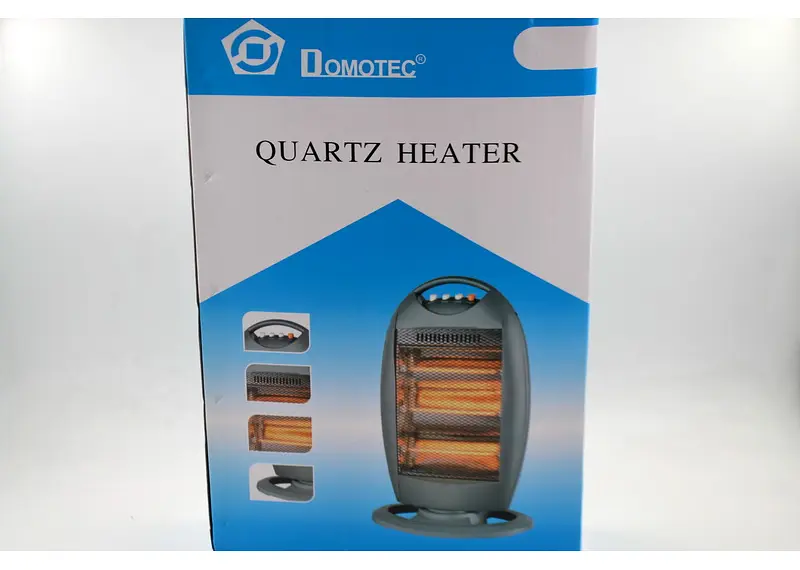 Інфрачервоний кварцовий нагрівач 1200 W Domotec NSB-120 підлоговий для дому та в гараж, з доставкою (ST) - фото 5