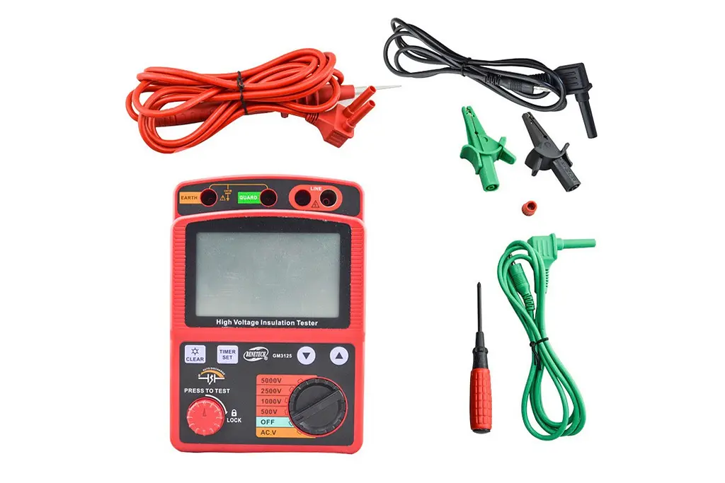 Цифровий мегаомметр (0-1000 ГΩ) Benetech hoz0009012 - фото 4