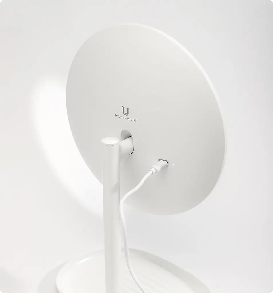 Дзеркало для макіяжу з LED підсвічуванням Xiaomi Jordan-Judy 8" (NV543) - фото 4