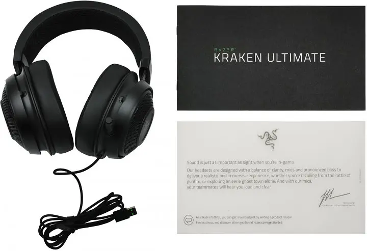 Гарнітура Razer Kraken Ultimate USB RGB Black (RZ04-03180100-R3M1) - фото 9