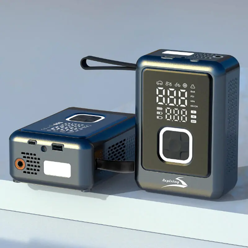 Пускозарядний пристрій Aspiring Jump 4 Power bank 3-in-1 with inflator - фото 3