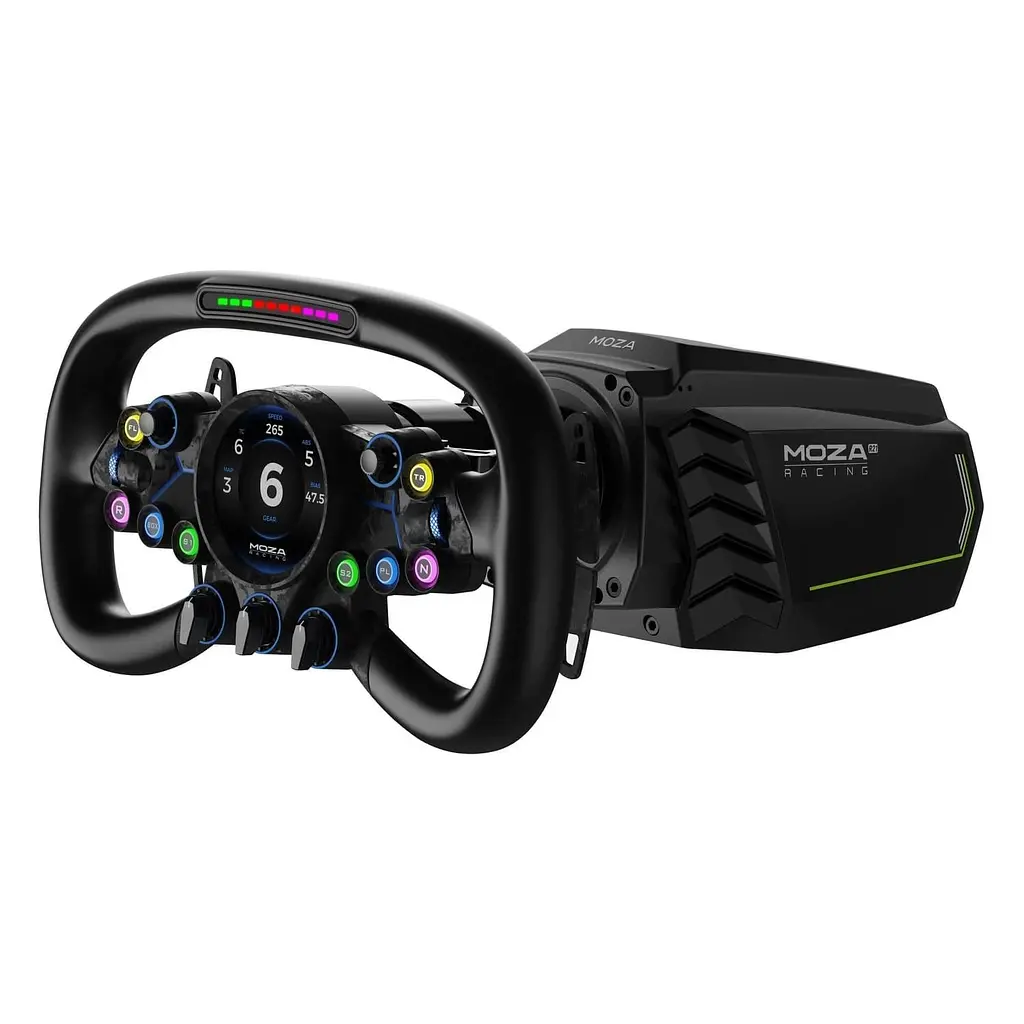 Кермо MOZA Racing Vision GS Steering Екран 2.8" RGB - фото 5