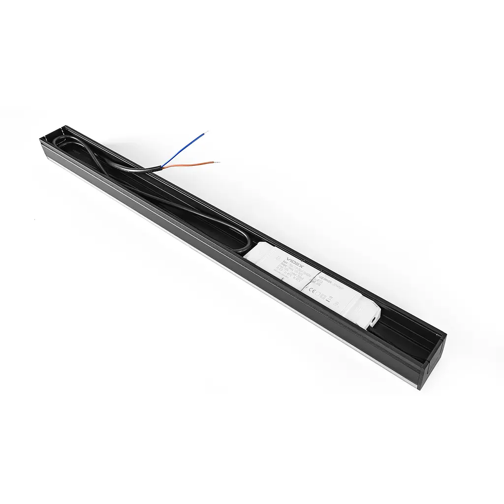LED світильник лінійний магістральний Videx BN03, 30W 0.6м 5000K чорний (28532-000) - фото 11