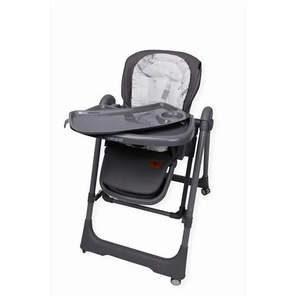 Стілець-гойдалка для годування 2 в 1 VELANO Nomi Black (45680) - фото 2