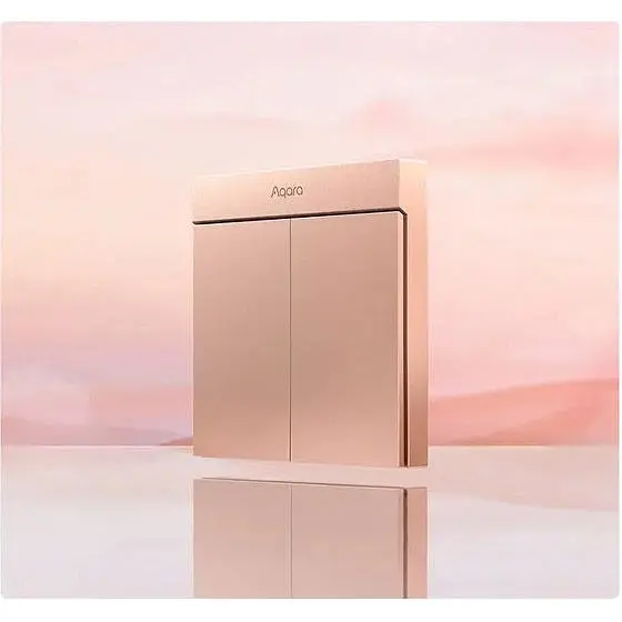 Розумний вимикач Aqara H1M MARS-Tech Pink (ZNQBKG25LM) [107873] - фото 2