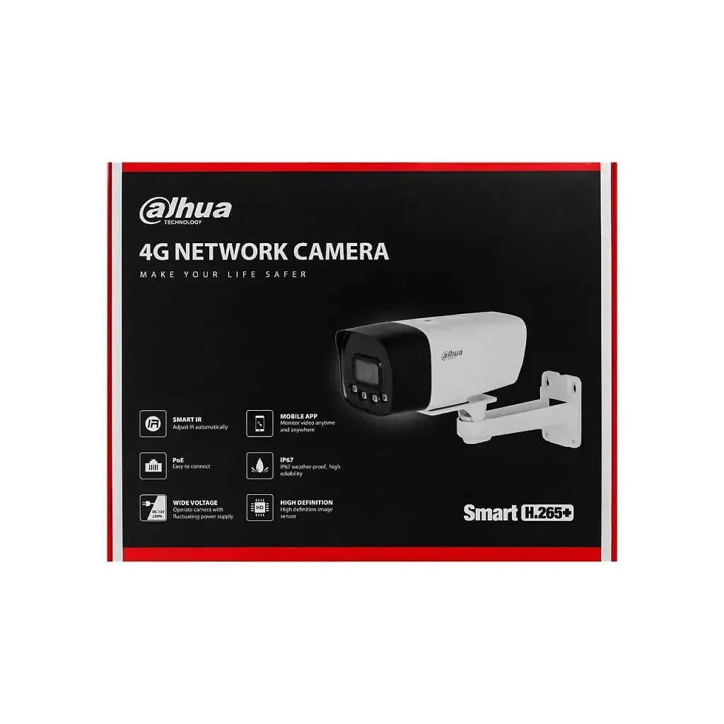 Камера відеоспостереження Dahua DH-IPC-HFW1239DT-4G-ST-IL-EU-B (2.8) - фото 7