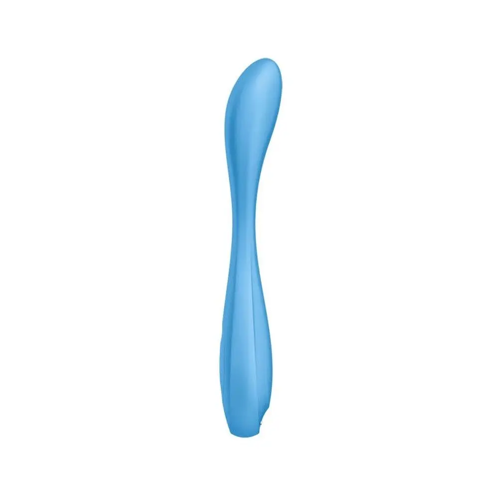 Вибратор Satisfyer G-Spot Flex 4+ Connect App 19.5 см голубой - фото 2