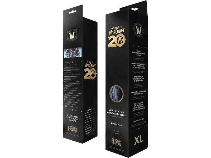 Килимок для миші Blizzard World of WarCraft 20th Anniversary XL (FBLMPWOW20ANN25XL) - фото 5