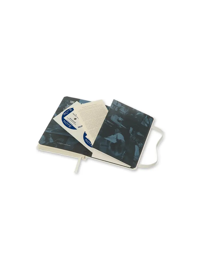 Записник Moleskine Bluenote кишеньковий, Нелінований Білий (LEBLQP012) - фото 6