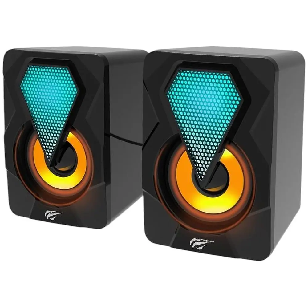 Колонки ігрові Havit HV-SK210 mini PRO USB 2.0 RGB black (HV-SK210 mini PRO) - фото 3