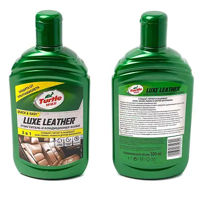 Очищувач шкіряного салону з кондиціонером Turtle Wax Luxe Leather 500 мл Оригінал (52800) - фото 3
