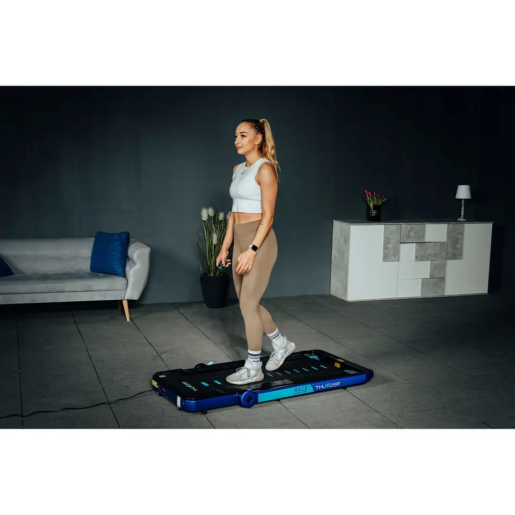 Беговая дорожка THUNDER Race Blue - фото 5