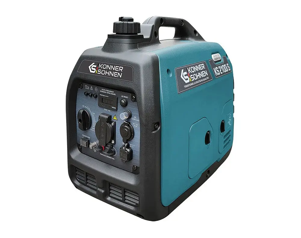 Генератор бензиновий інверторний Konner&Sohnen KS 2100IS, 230В, 2.0кВт, ручний стартер, 18.5кг