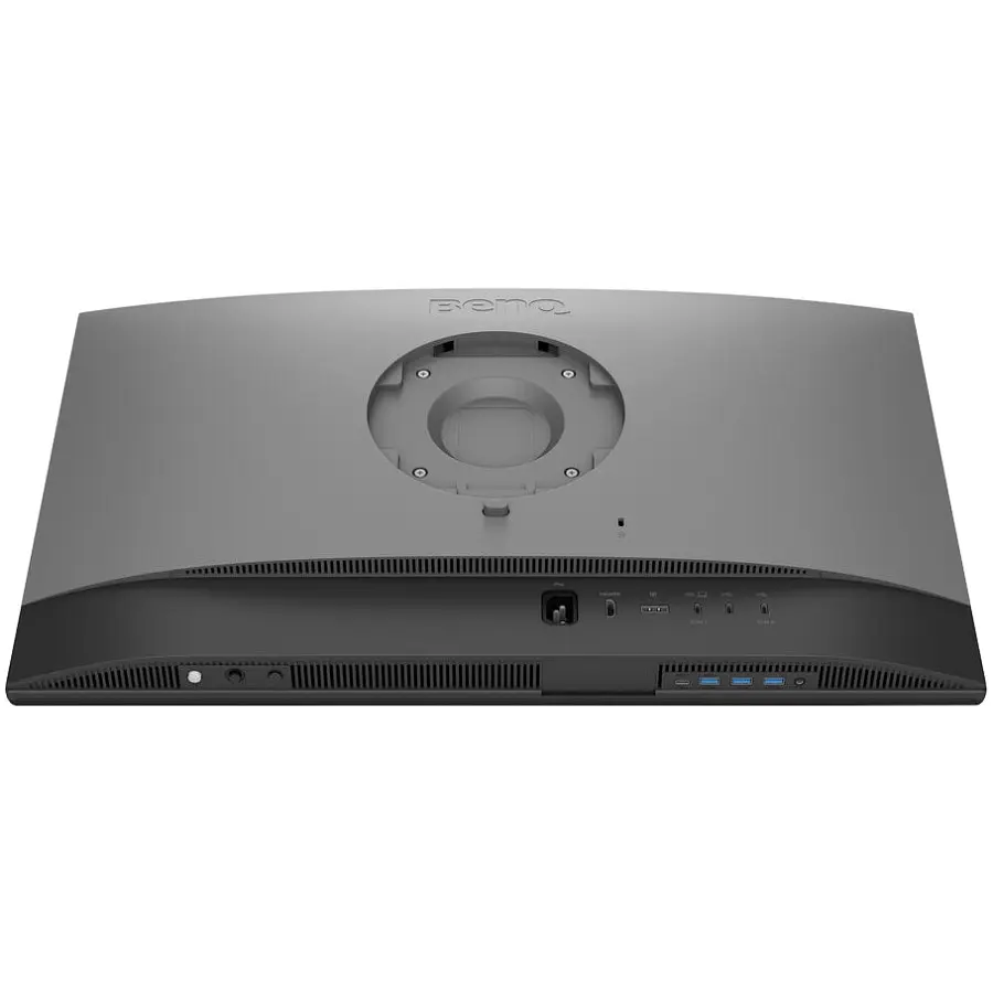 Монітор TFT 27 BenQ PD2706QN, QHD, IPS, HDMI, DP, USB-C, HAS, Pivot, колонки, темно-сірий - фото 6