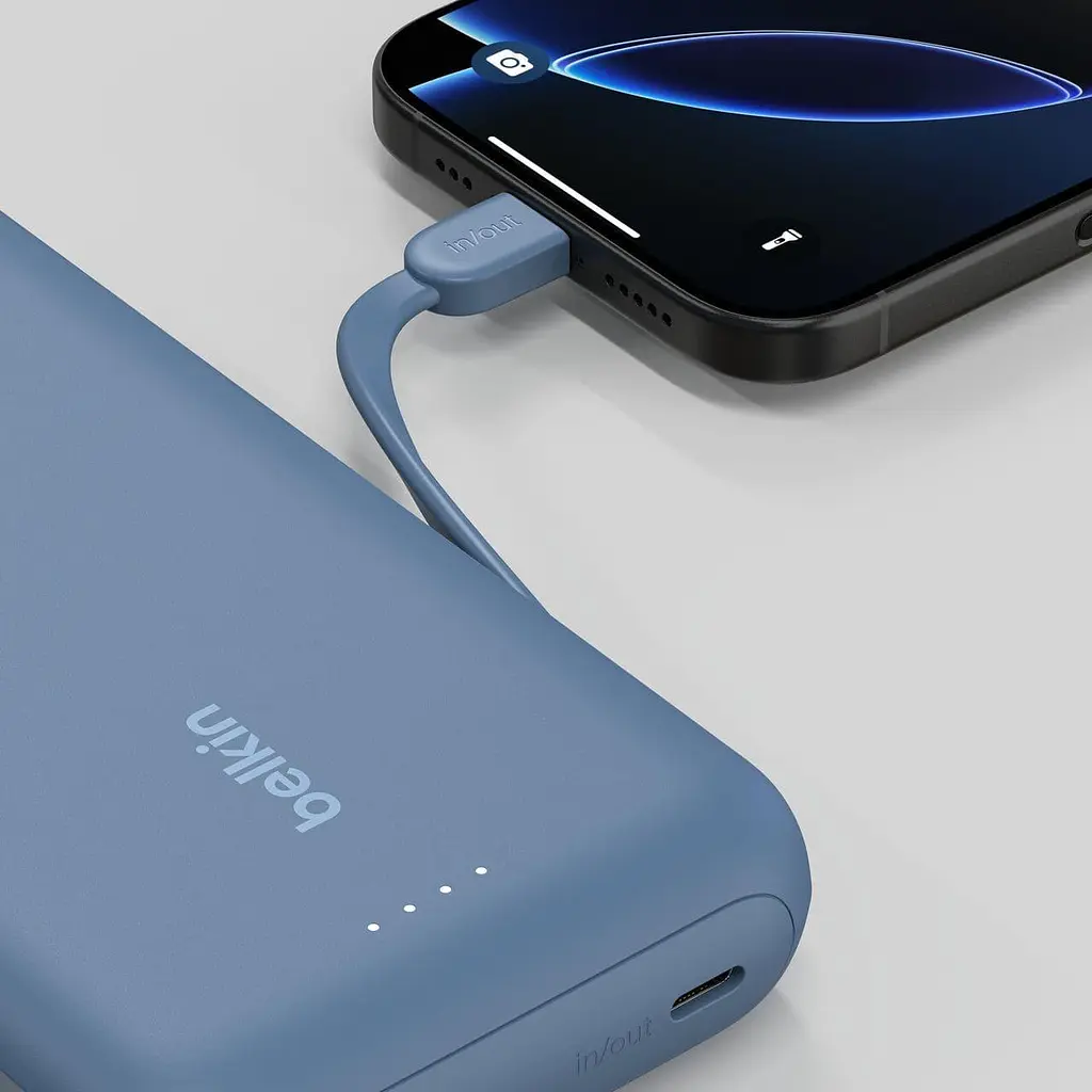 Павербанк Belkin Blue 20 000 mAh / 20 Вт (BPB024HQBL) - фото 11
