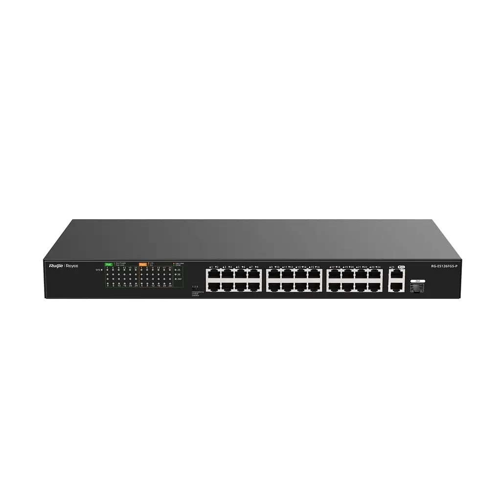 Комутатор Ruijie Reyee RG-ES126FGS-P - фото 4