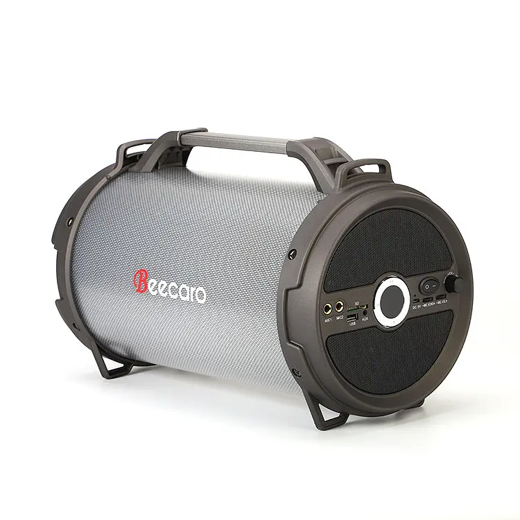 Акустика-караоке Bluetooth Beecaro with RGB Light RX28 BT5.0, 18W, FM, AUX, TF (403x214x252mm) - фото 2