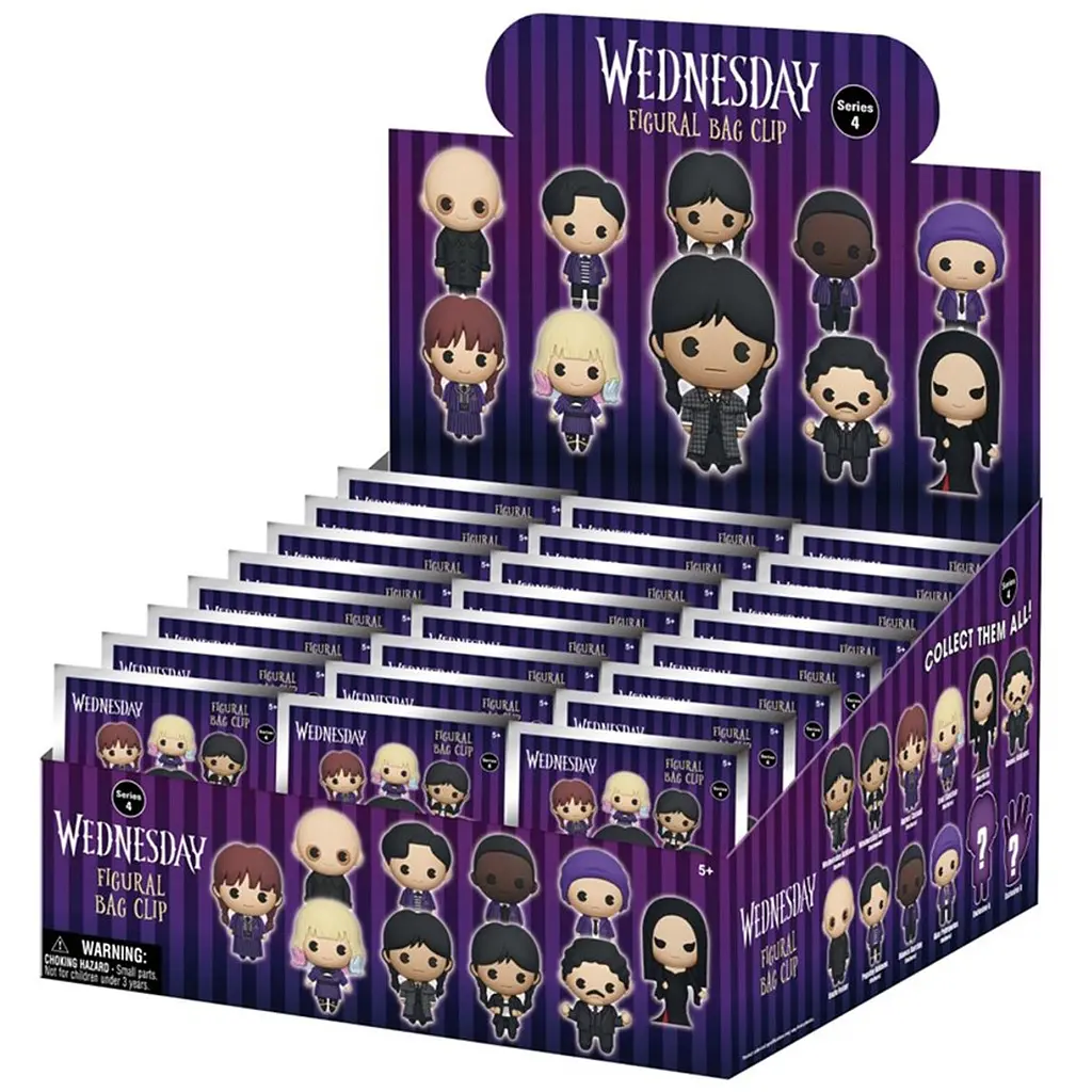 Ігрова фігурка на кліпсі Monogram Венздей S4 в асортименті (33125) - фото 3