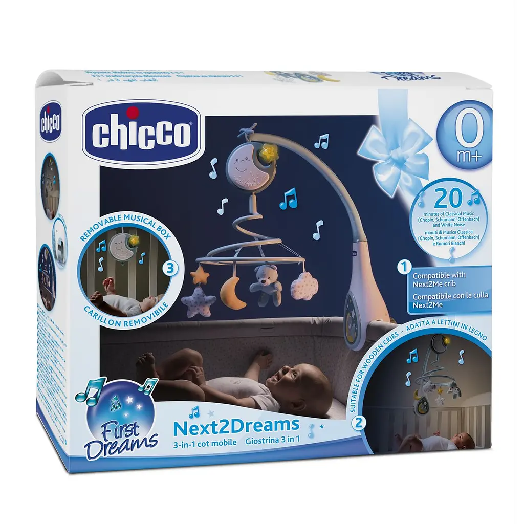 Іграшка на ліжечко Chicco Next2Dreams, блакитний (07627.20) - фото 9