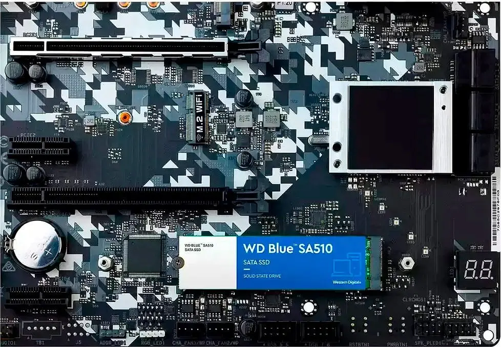 SSD накопичувач WD Blue SA510 500GB (WDS500G3B0B) [81930] - фото 6