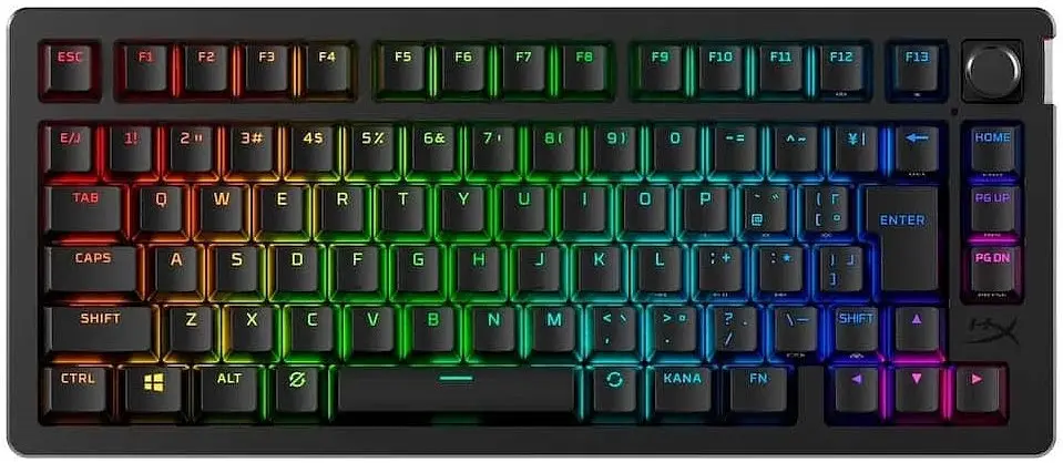 Клавіатура HyperX Alloy Rise 75 Чорний (91Y91AA)